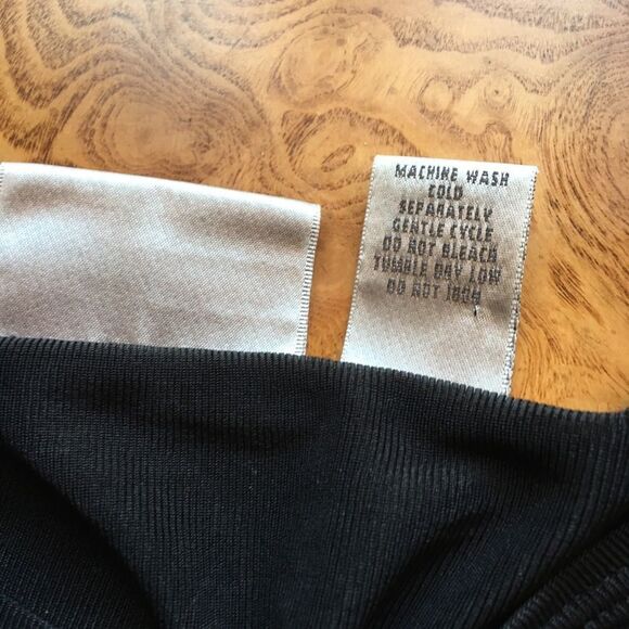 14 CHICO’S Heart Airy Black Tee!! Inspirational easy - Picture 2 of 8